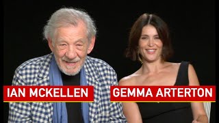 Interview with Ian McKellen amp Gemma Arterton for THE CRITIC [upl. by Ilime871]