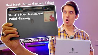 RED MAGIC Nova Gaming Tablet Review Snapdragon 8 Gen 3 144hz 100100 Battery🔥 PUBG MOBILE Price [upl. by Alikee]