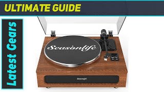 Unboxing and Testing Retro Turntable with Builtin Speakers [upl. by Dnomde]