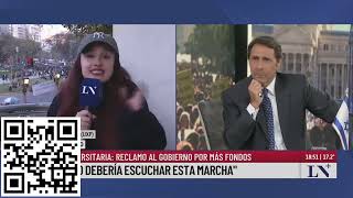 Ofelia Fernández y Eduardo Feinmann AMIGOS BROMEAN en la entrevista [upl. by Paine]