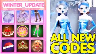 HOW TO GET ALL NEW SECRET CODES AND FREE VIP IN DRESS TO IMPRESS [upl. by Awuhsoj]