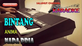 BINTANG ANIMA KARAOKE NADA PRIA BESDO [upl. by Saoj]