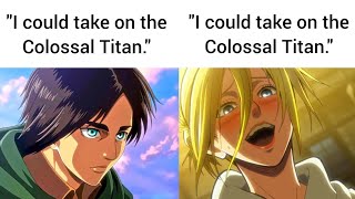 300 FUNNY ATTACK ON TITAN MEMES [upl. by Leeann]