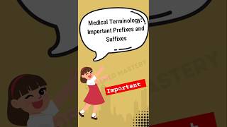 Medical Terminology  Important Prefixes and Suffixes shorts [upl. by Tolecnal]