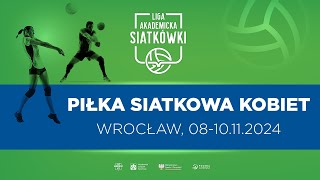 Liga Akademicka AZS  Wrocław  Piłka Siatkowa K  Politechnika Wrocławska  UKW Bydgoszcz [upl. by Avaria182]