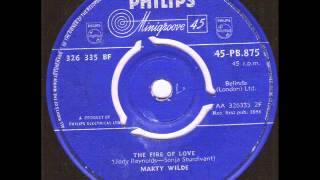 Marty Wilde  The fire of Lovewmv [upl. by Jock]