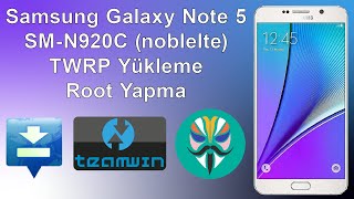 Samsung Galaxy Note 5 SMN920C noblelte Root Yapma Android 6 amp Android 7 [upl. by Priscella]