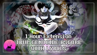 True Genocide Asgore With Lyrics One Hour  Undertale [upl. by Erving]