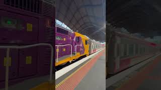 VLine N474 City of Traralgon Train  Southern Cross Station Nov 2023 shorts [upl. by Murdock986]