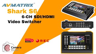 Avmatrix Shark S6 Switcher unboxing camerabazar Avmatrix Switcherbaitulmukarram [upl. by Aelem]