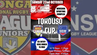 TOKO USO CUP  Tonga JRL v Samoa RL NSW [upl. by Lyns]