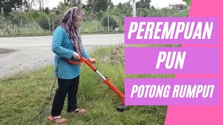 Black amp Decker Grass Trimmer GL300  Reviu pemotong rumput Black Decker GL300 [upl. by Nattie]