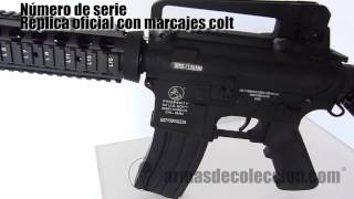 Colt M4A1 RIS FullMetal [upl. by Gerard]