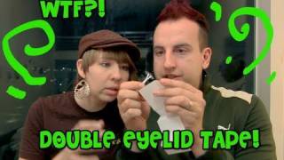 WTF  Double Eyelid Tape [upl. by Nimoynib]