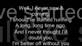 Chris Daughtry Over You With Lyrics [upl. by Cohdwell997]