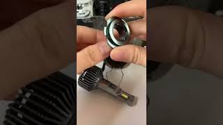 How to install the LED headlight H7Dont miss this videoledlights viralshorts [upl. by Beauregard183]