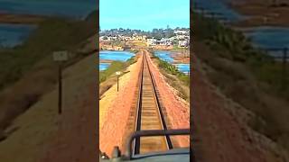 Take a Ride in This Amtrak Locomotive Cab Ride Along the Coast train locomotive amtrak [upl. by Ollehto]