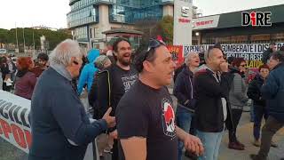 Roma Ex Penicillina Casapound e Movimenti per la Casa manifestano su via Tiburtina [upl. by Adieren]