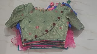 Karwachauth Special Blouse Designs  Blouse Back Neck Design  Back Neck Blouse Design [upl. by Bernardi]