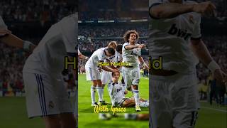 Real Madrid Song Celebrating Legendary Players Through Song [upl. by Armillia]