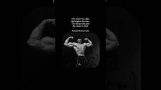 Fyodor Dostoevsky motivation disciplined mindset staydisciplined gymmotivation quotes [upl. by Silberman]