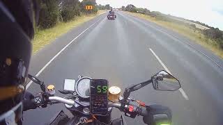 2014 KTM super duke 1290r Heading to phillip island raceway WSBK part 1 [upl. by Hedve]