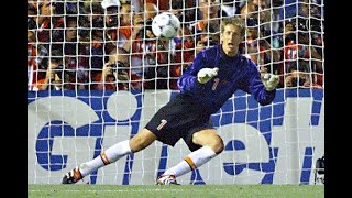 Edwin van der Sar vs Brazil  World Cup 1998 Semi Final [upl. by Raamal]