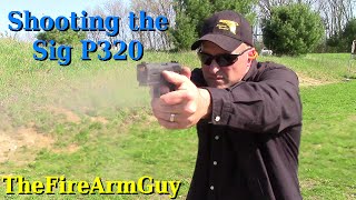 Sig Sauer P320 Compact Shooting Impressions  TheFireArmGuy [upl. by Roselani]