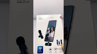 My new wireless microphone unboxing 👌viralvideo shorts unboxing microphone trending diy [upl. by Alahc]