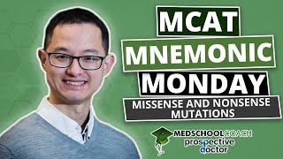 MCAT Mnemonic Missense and Nonsense Mutations Ep 19 [upl. by Sinnaiy215]