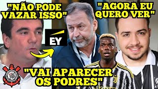 🔥😳AGORA ESQUENTOU DE VEZ VAZA BASTIDORES NO CORINTHIANS TIMÃO SE PLANEJA PRA 2025 [upl. by Ruben]