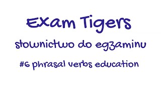 Egzamin Ósmoklasisty Exam Tigers Day 6 [upl. by Ttehr]