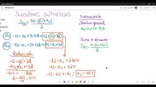 Sucesiones aritmeticas 8 [upl. by Llertnov]