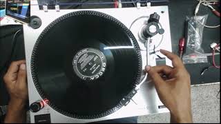 CROSLEY C100 turntable skipping and clicking noise [upl. by Aym]