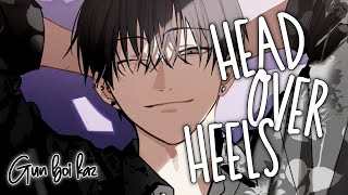 Nightcore  HEAD OVER HEELS  Lyrics [upl. by Damalas535]