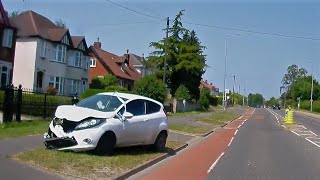 BFF 34 UK Dash Cam Compilation  Rearend Collision Dodgy Drivers Car Crash Aftermath [upl. by Atnuhs656]