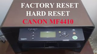 FACTORY RESET MF4410 HARD RESET [upl. by Anitsuj]