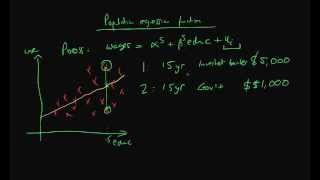 The Population Regression Function [upl. by Madai]