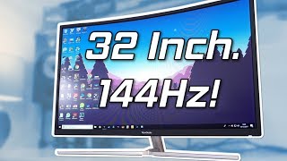 Viewsonic XG3202C Review  32 Inches Of Budget 144hz Monitor [upl. by Esinereb105]