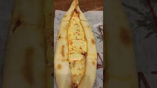 Turkish pide pizzaTurkish flat bread pizza turkey pizza love [upl. by Brenden]