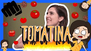 Spanish TOMATINA Words with Rosa [upl. by Otipaga744]