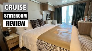 Standard Balcony Stateroom Review  Holland America Rotterdam  CruiseReport [upl. by Nnailuj566]