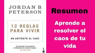 Audiolibro 12 REGLAS PARA VIVIR RESUMEN  transformaciónpersonal libros psicologia podcast [upl. by Jedd]