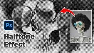 Easy How to add Halftone Effect in Photoshop [upl. by Rosenzweig588]