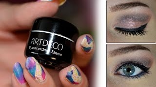 Review Artdeco eyeshadow base en snelle ooglook [upl. by Oly]