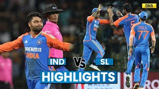 IND Vs SL Highlights 3rd T20 Suryakumar Rinku Singh Helps India To Beat Sri Lanka In Super Over [upl. by Meece]