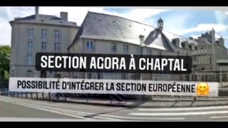 Bac professionnel AGOrA  la section euro au lycée Chaptal Quimper [upl. by Yelsnit]