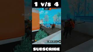 SMOOTH🔥🥵  1 vs 4 shorts mptgaming freefire smooth trending [upl. by Talbot]