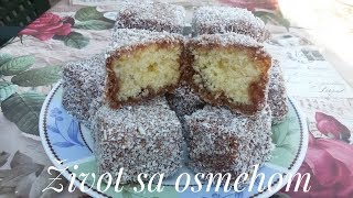 Kokos Kocke Čupavci Recept  Život sa osmehom [upl. by Cattima]