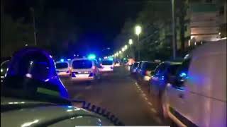 Les policiers en colère sur la Promenade des Anglais à Nice [upl. by Aerdnael]